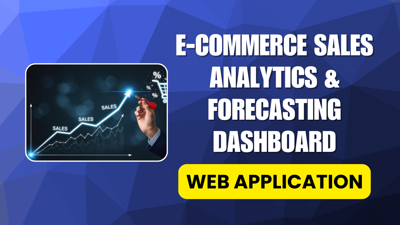 E-Commerce Sales Analytics & Forecasting Dashboard